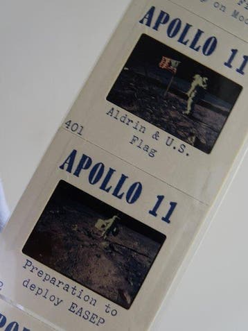 Vintage NASA-fotoverzameling Apollo 11-missie - vier