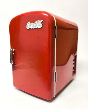 Koelkast - Metaal, Plastic, Staal - Coca-Cola draagbare