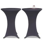 vidaXL Tafelhoes stretch 2 stuks 70 cm antraciet, Tuin en Terras, Verzenden, Nieuw