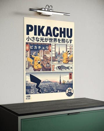 ANDSAL - Lot of 2 PIKACHU & RAICHU Japanese Showa Retro, Games en Spelcomputers, Nieuw
