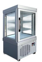 Gebaksvitrine | 210L | Grijs | 0°C/+10°C | 3 Schappen |, Verzenden, Nieuw in verpakking