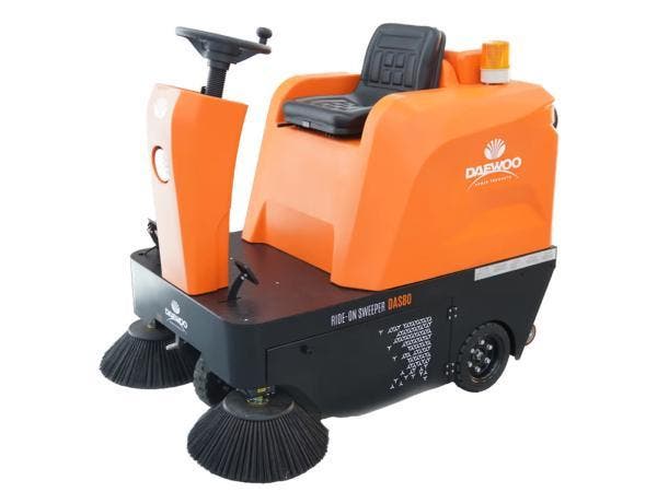 Veiling - Daewoo veegmachine elektrisch 1250mm DAS80, Jardin & Terrasse, Balayeurs