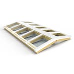 Zelfbouw lichtstraat 10 vak zadeldak 3750x1920mm-Gelaagd zon, Verzenden, Nieuw