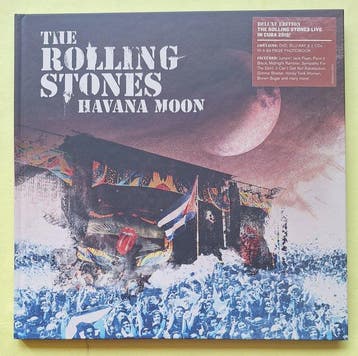 De Rolling Stones - Havana Moon, 2x cd/2x dvd photobook plus, Nieuw in verpakking