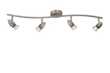 Lucide CARO-LED - Plafondspot - LED - GU10 - 4x5W, Verzenden, Nieuw