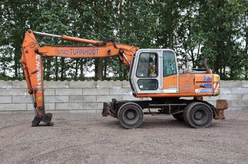 Veiling: Wielgraafmachine Fiat Hitachi 595-A Diesel 87kW 199, Ophalen