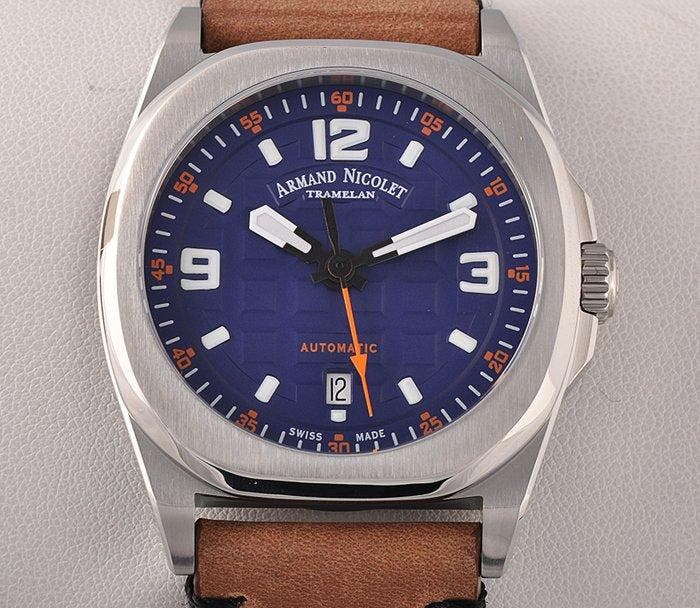 Armand Nicolet - JH9 - Zonder minimumprijs - A660HAA-BO -, Handtassen en Accessoires, Horloges | Heren
