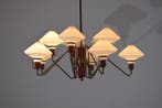 Lustre - Laiton, Aluminium, Verre, Métal