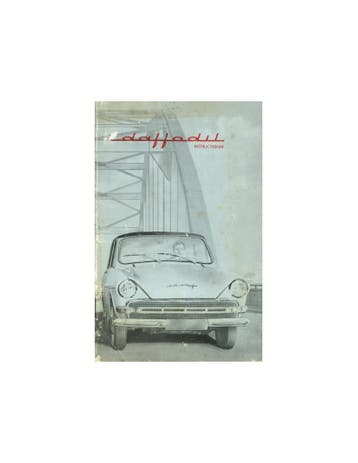 1963 DAF DAFFODIL INSTRUCTIEBOEKJE NEDERLANDS, Ophalen of Verzenden