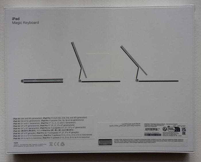 Apple - Magic Keyboard for iPad - - Keyboard - China - 2022, Consoles de jeu & Jeux vidéo, Consoles de jeu | Accessoires Autre