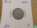 België ½ franc 1844, Verzenden, Losse munt, Goud