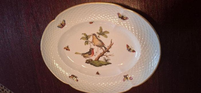 Herend - Schaal (3) - Porselein, Antiquités & Art, Antiquités | Verre & Cristal