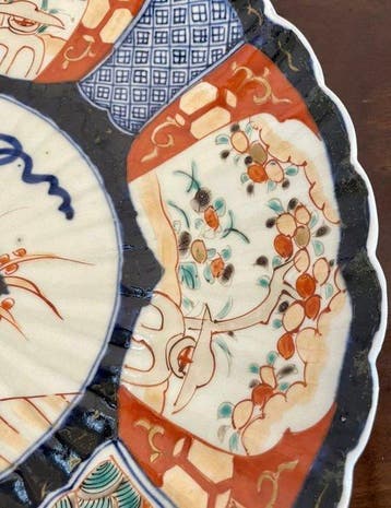 Imari-stijl bord - Keramiek - Japan - Edo Periode
