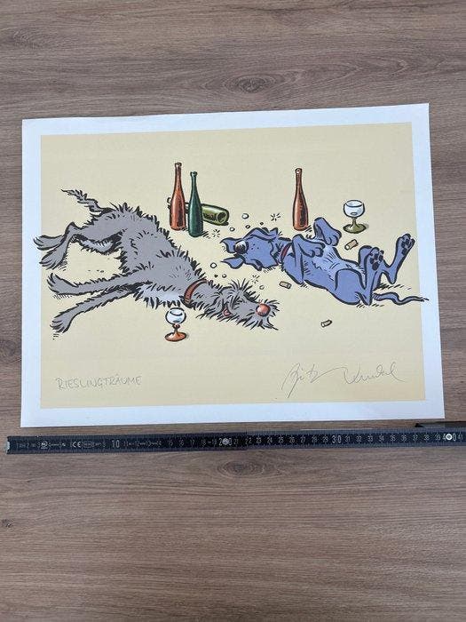Michael Apitz & Patrick Künkel - Rieslingstraüme - Signed, Boeken, Stripverhalen