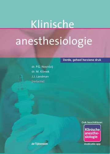 Klinische anesthesiologie 9789058983084, Boeken, Verzenden, Zo goed als nieuw