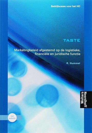Taste - Hummel, Boeken, Verzenden, Nieuw