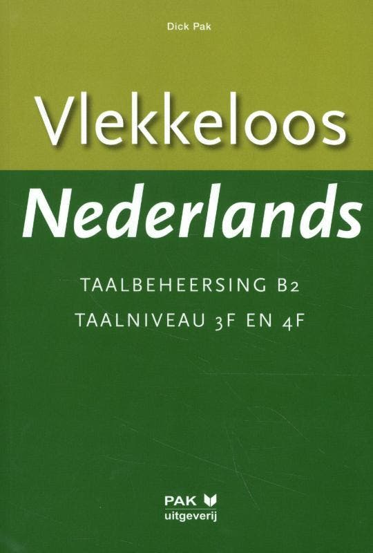 Vlekkeloos Nederlands Taalbeheersing B2 Taalniveau 3F en 4F, Boeken, Schoolboeken, Gelezen, Verzenden
