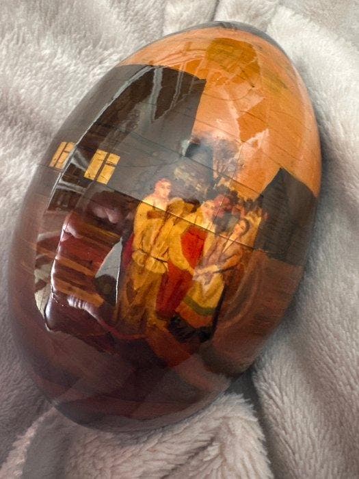 ei Ei - Uovo - 13 cm - 24 cm - 9 cm, Antiek en Kunst, Curiosa en Brocante