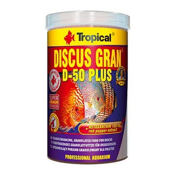 Tropical Discus granulaat + D-50 plus granulaat - 1000 ml., Dieren en Toebehoren, Verzenden, Nieuw