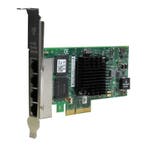 Dell 4x 1Gb RJ45 Intel i350-T4 NIC Full Profile P/N: NWK2,, Verzenden