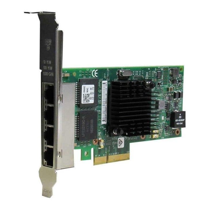 Dell 4x 1Gb RJ45 Intel i350-T4 NIC Full Profile P/N: NWK2,, Informatique & Logiciels, Cartes réseau, Envoi