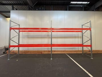 Palletstelling - 3 staanders 3500x1100mm - Tot. lengte: 7m47, Verzenden