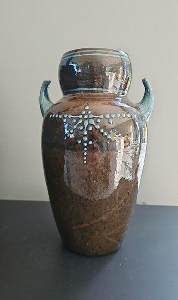 Potterie de Urn(?) - Chris van der Hoef, (attr.) - Vaas -