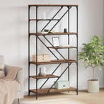 vidaXL Boekenplank Oud Hout 91 x 36 x 176 cm Bewerkt hout, Huis en Inrichting, Kasten | Boekenkasten, Verzenden, Nieuw