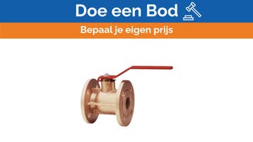 Bieden: Guidi 2 inch bronze ball valve with flange - PN16 B, Ophalen of Verzenden, Nieuw