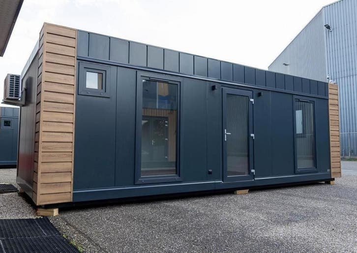 OK-Unit 7.20 m x 3.20 m | woonunit | Tinyhouse | Flexwoning, Articles professionnels, Machines & Construction | Abris de chantier & Conteneurs