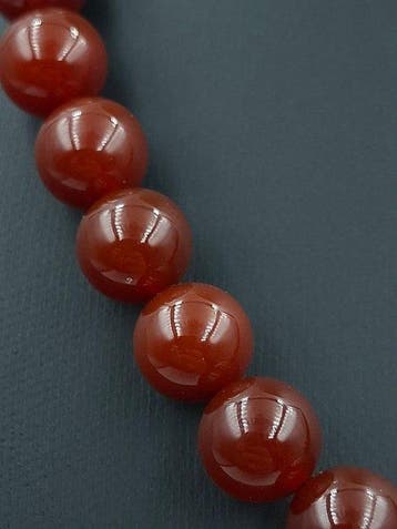 Jade - Argent - Collier ras du cou - rouge bordeaux