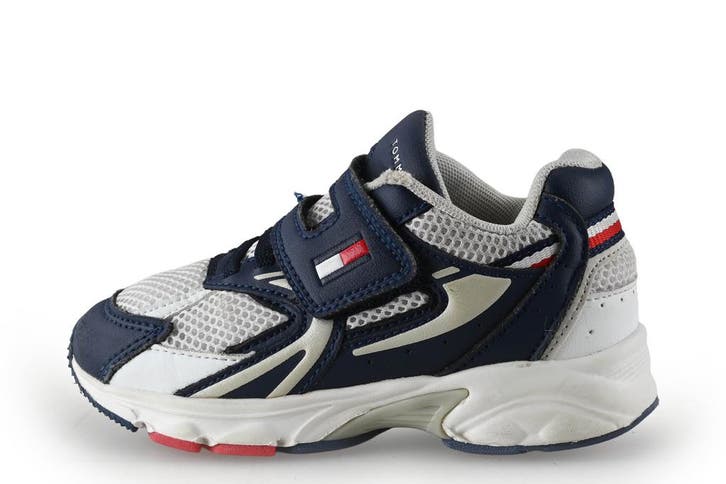 Tommy Hilfiger Sneakers Jongens in maat 28 Wit, Kinderen en Baby's, Kinderkleding | Schoenen en Sokken, Jongen of Meisje, Zo goed als nieuw
