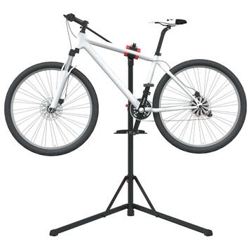 vidaXL Fietsreparatiestandaard inklapbaar 92-152 cm staal, Verzenden