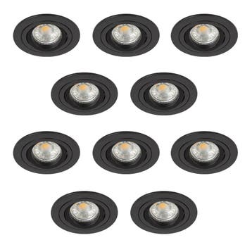 Spots inbouw Set Lune inbouwspot 10 stuks Binnenverlichting, Verzenden, Nieuw