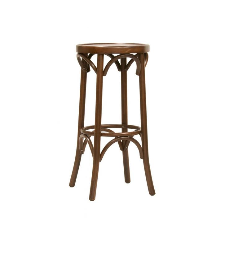 Barkruk Thonet Noa - Noten, Maison & Meubles, Tabourets de bar, Enlèvement