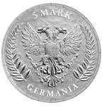 Allemagne. 5 Mark 2026 Germania WMF Edition – 1 oz Silver