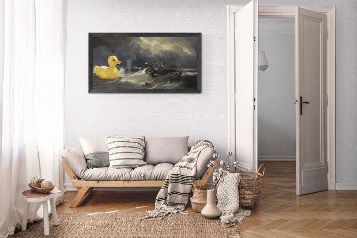 Teejo - Ducked - 10/10, Antiquités & Art, Art | Objets design