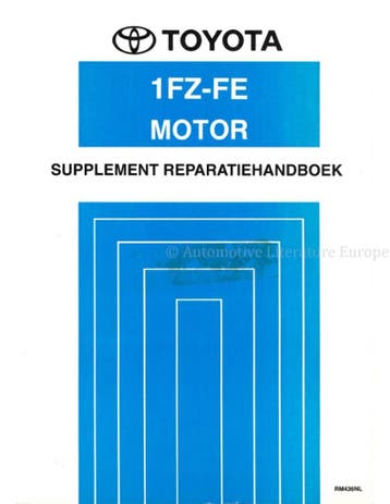 1995 TOYOTA LAND CRUISER 1FZ-FE MOTOR (SUPPLEMENT)