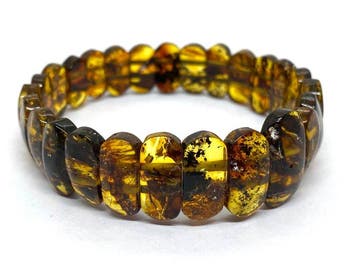 Cosmic Forest – Geel-Donkere Baltische amber