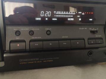 Aiwa - AD F850 - 3 head Cassetterecorder-speler, Nieuw