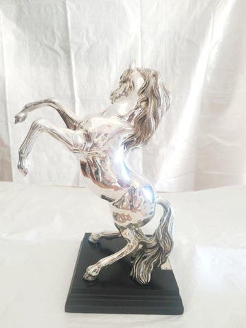 Magrino - Magrino - sculptuur, Cavallo rampante - 42 cm -