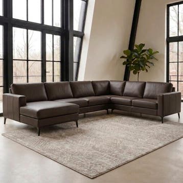 Elementenbank Match - longchair arm links + 2,5 zits + 2, Ophalen of Verzenden
