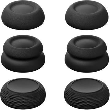 DrPhone GripCaps Thumb Grips – Set van 6 Zwarte Joystick, Verzenden, Nieuw