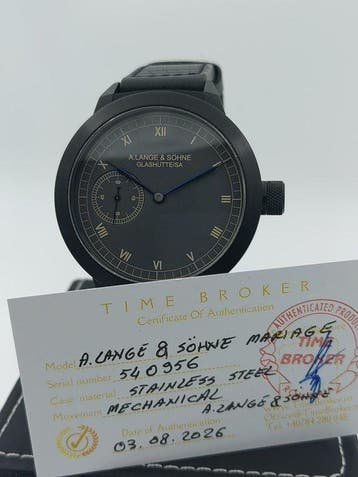 A. Lange & Söhne - Mariage Watch - Zonder minimumprijs -, Nieuw