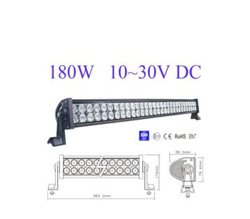 BARRE LED 180W 10.800 LM, Autos : Pièces & Accessoires, Verzenden