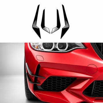 Voorbumper Side Splitter | geschikt voor BMW | M2 F87 | 2016, Verzenden, Nieuw