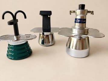 Lotto Design Vintage (Anni 80): 3 Caffettiere Erogazione