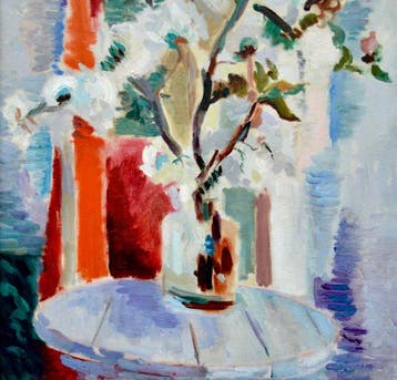 Arthur Van Hecke (1924-2003) - Bouquet de fleurs, Antiek en Kunst