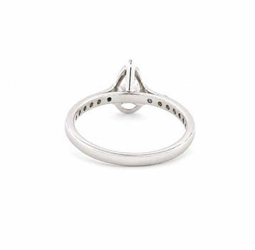 Ring - 18 karaat Witgoud - 2.23ct. tw. Diamant (Lab-grown) -, Nieuw