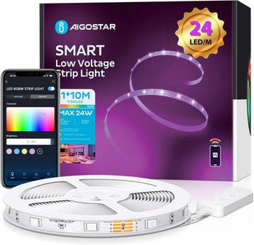 Led strip - Ledstrip - 10 meter - RGB - Aigostar, Verzenden